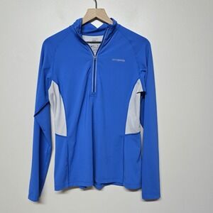 Patagonia 1/4 Quarter Zip Athletic Base Layer Pullover 24206 Hiking Running Sz L